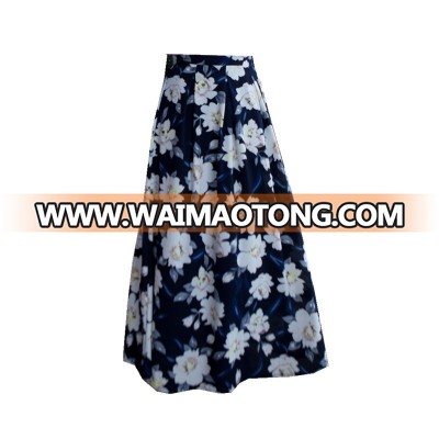 Fashion women flower skirt